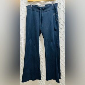 Abercrombie & Fitch Y2K Navy Blue Sweat Pants Size Medium